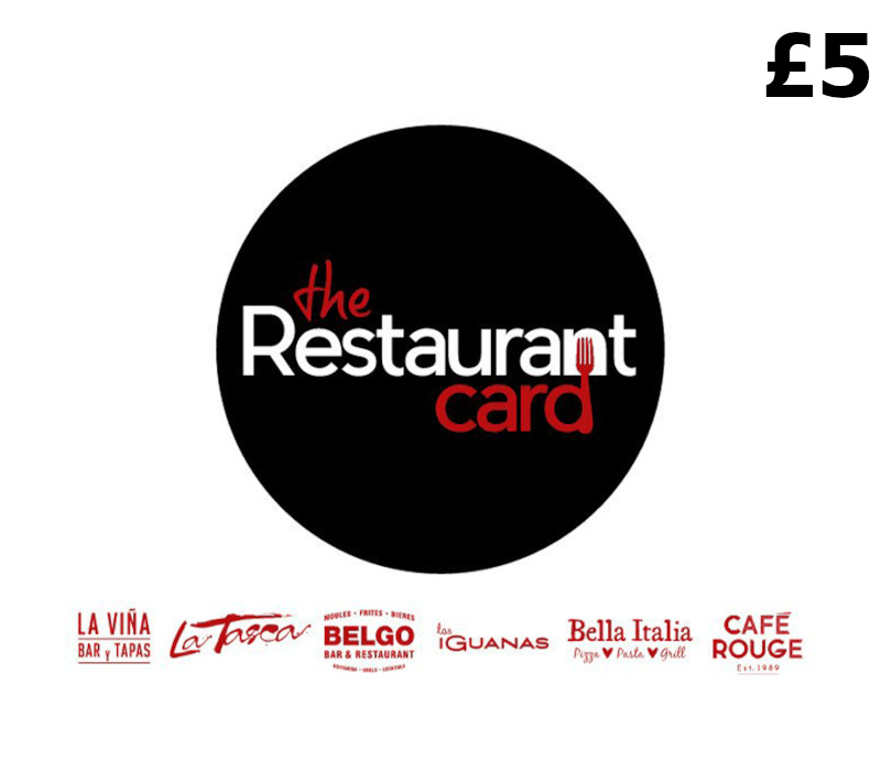 The Restaurant GBP 5 Подарочная карта UK