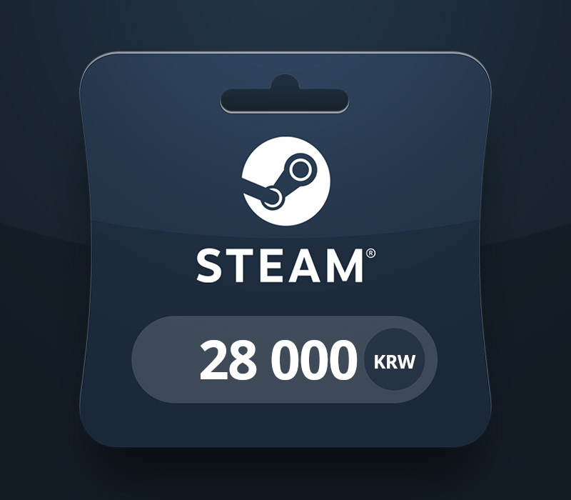 Steam Wallet KRW 28000 Подарочная карта KR