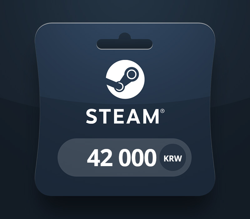 Steam Wallet KRW 42000 Подарочная карта KR