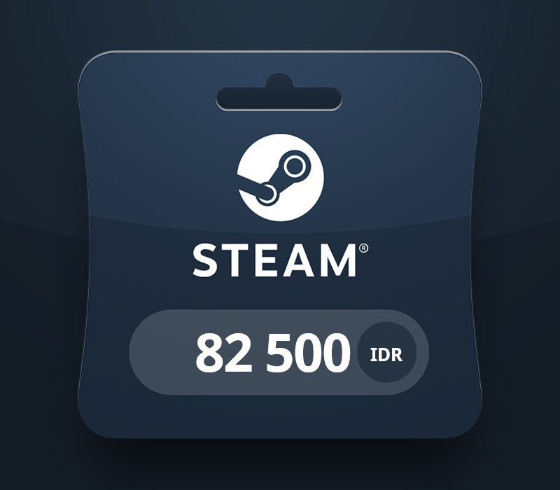 Steam Wallet IDR 82500 Подарочная карта ID