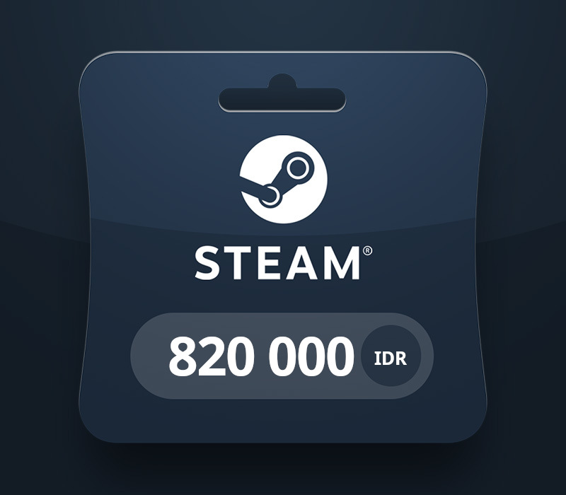 Steam Wallet IDR 820000 Gift Card ID