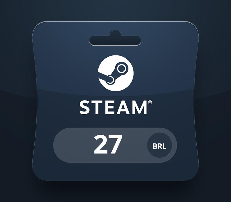 Steam Wallet BRL 27 Подарочная карта BR
