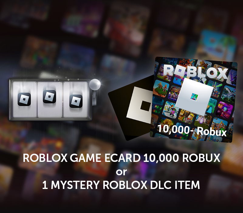 Roblox Игровая карта 10 000 Robux Mystery DLC Item