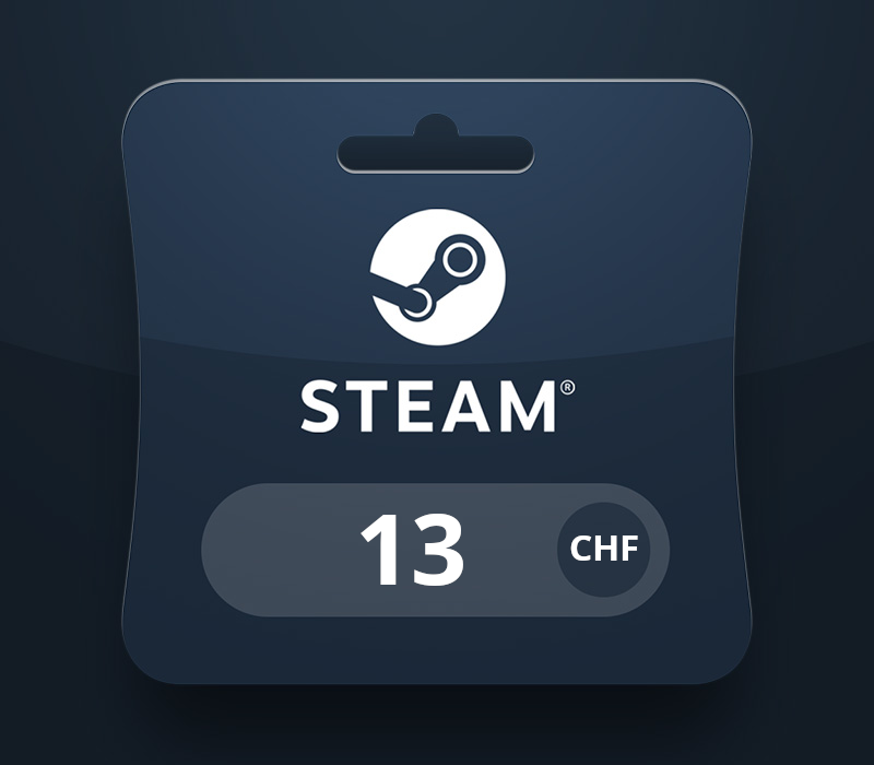Steam Wallet CHF 13 Подарочная карта CH