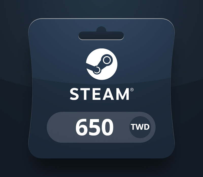 Steam Wallet TWD 650 Подарочная карта TW