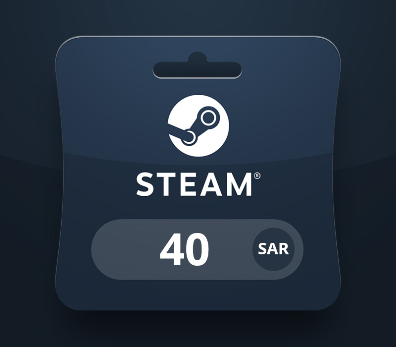Steam Wallet SAR 40 Подарочная карта SA