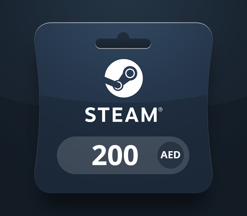 Steam Wallet AED 200 Подарочная карта