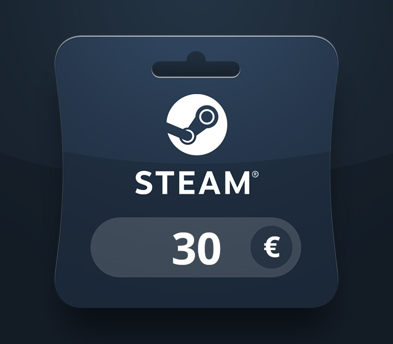 Steam Wallet EUR 30 Подарочная карта BE
