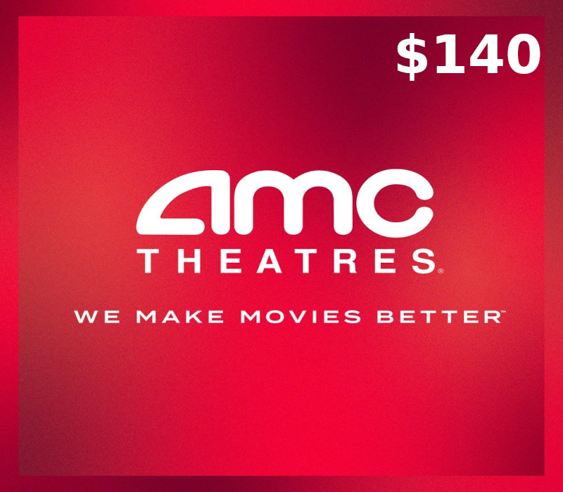 AMC Theatres USD 140 Подарочная карта US