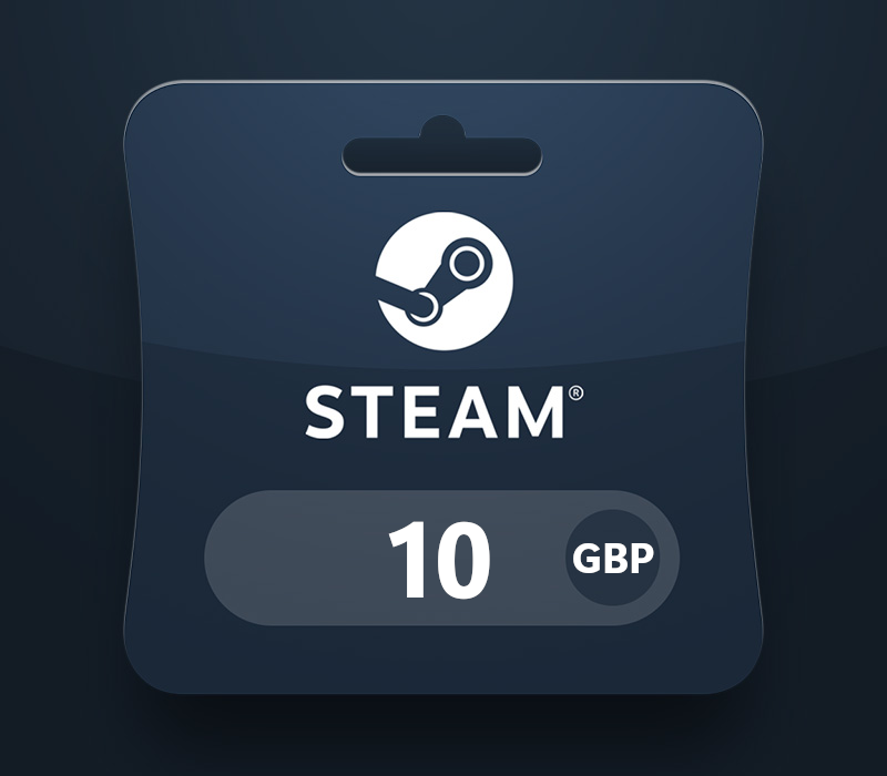 Steam Wallet GBP 10 Подарочная карта UK