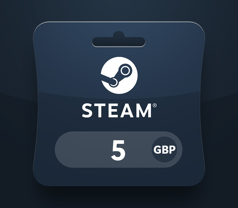 Steam Wallet GBP 5 Подарочная карта UK