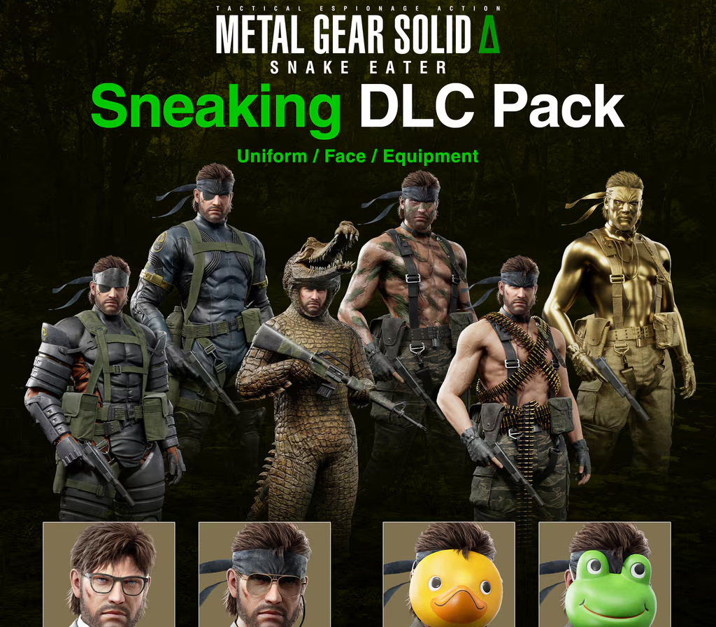 METAL GEAR SOLID Δ: SNAKE EATER - Sneaking DLC PS5 EU Ключ