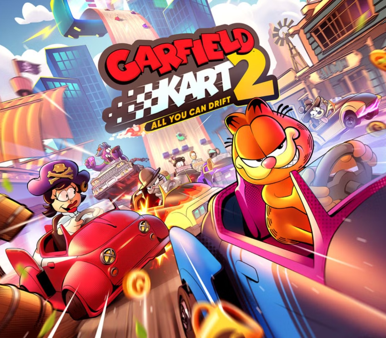 Gardfield Kart 2: All You Can Drift PC Steam Ключ