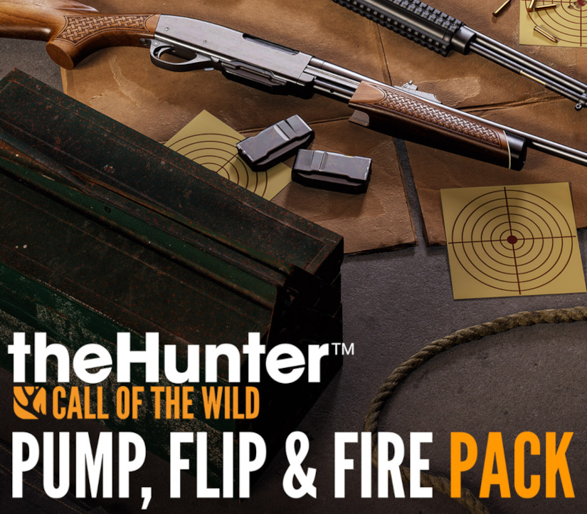 theHunter: Call of the Wild - Pump, Flip and Fire Pack DLC PC Steam Ключ