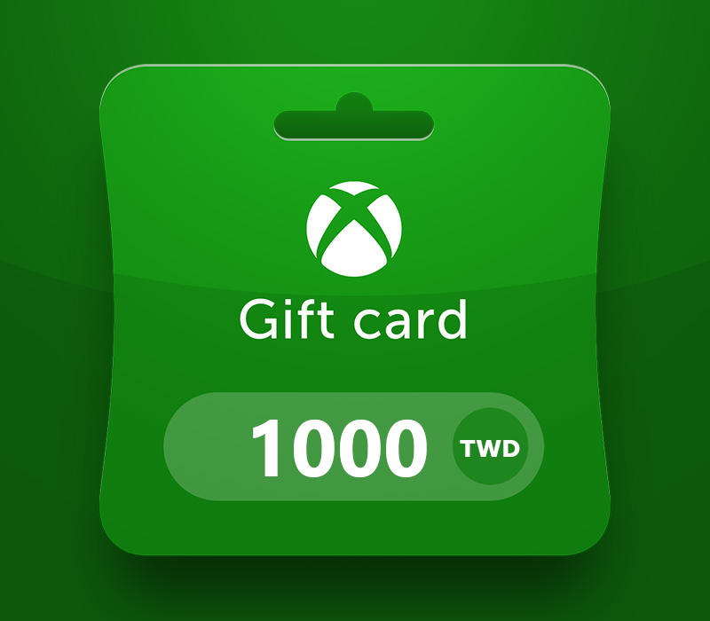 XBOX Live TWD 1000 Предоплаченная карта TW