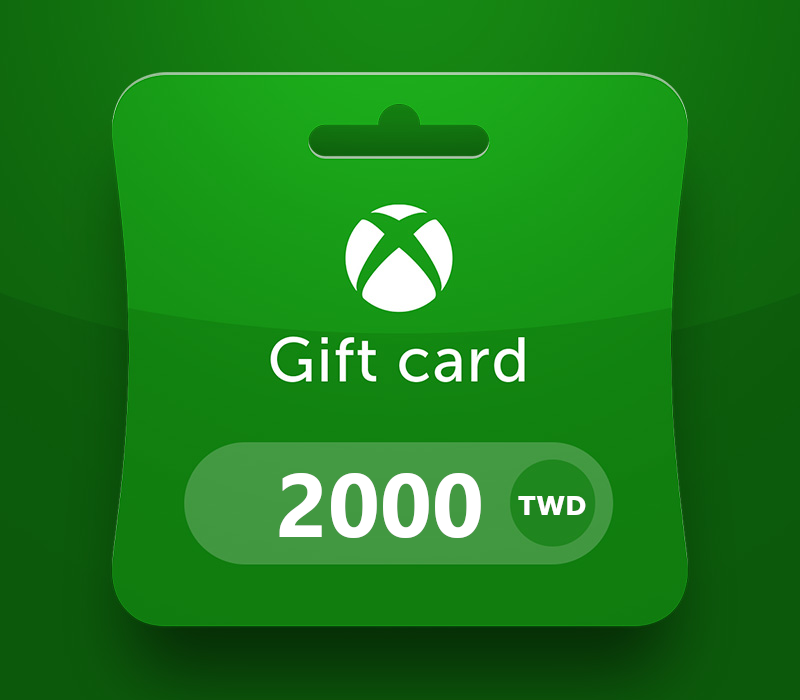 XBOX Live TWD 2000 Предоплаченная карта TW