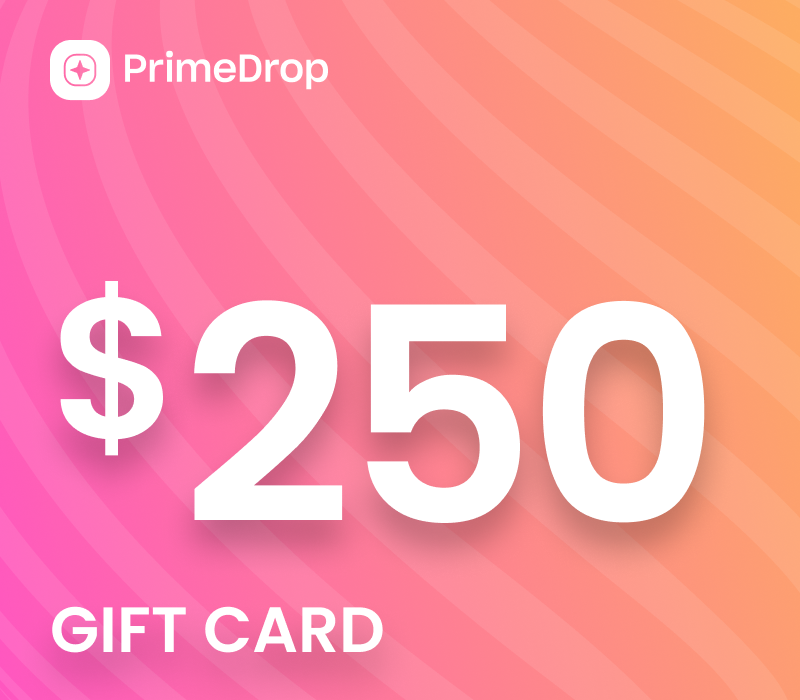PRIMEDROP $250 Подарочная карта