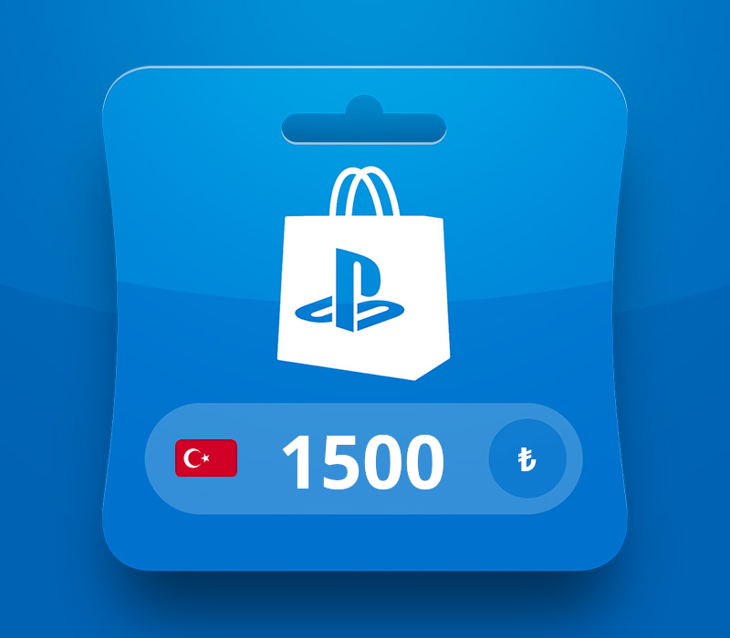 PlayStation Network TRY 1500 Карта TR