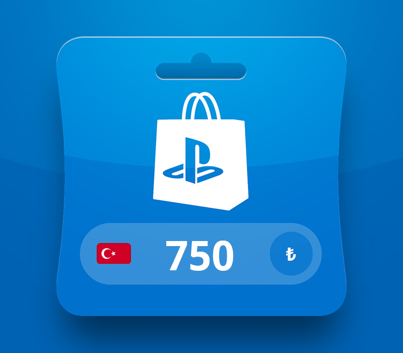 PlayStation Network TRY 750 Карта TR