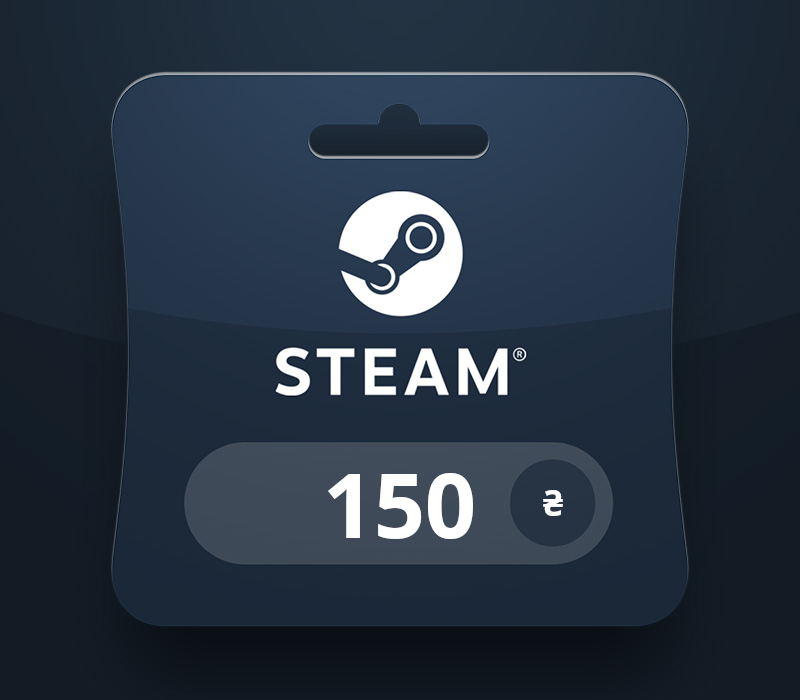 Steam Wallet UAH 150 Подарочная карта UA