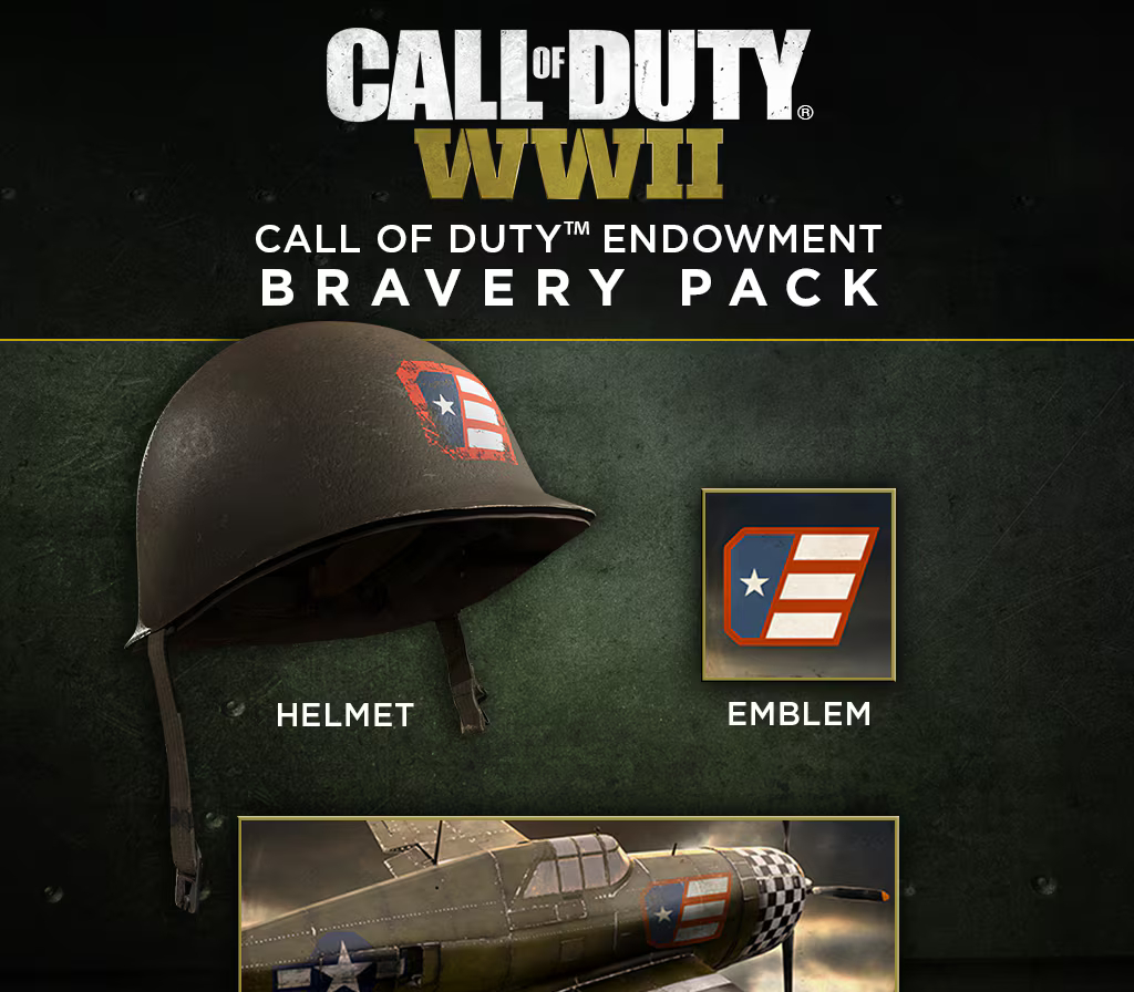 Call of Duty: WWII - Call of Duty Endowment Bravery Pack DLC PC Steam Ключ