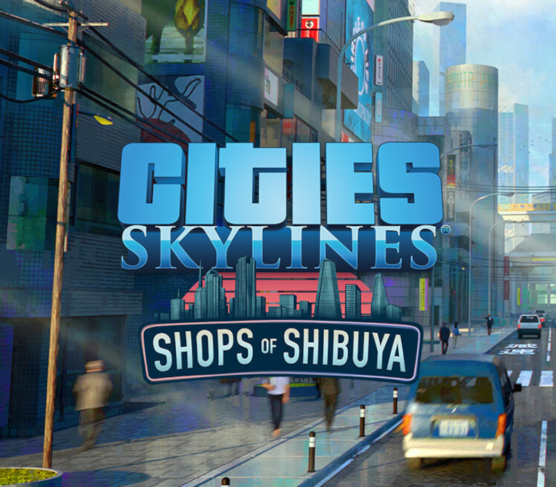 Cities: Skylines - Content Creator Pack: Shops of Shibuya DLC PC Steam Ключ