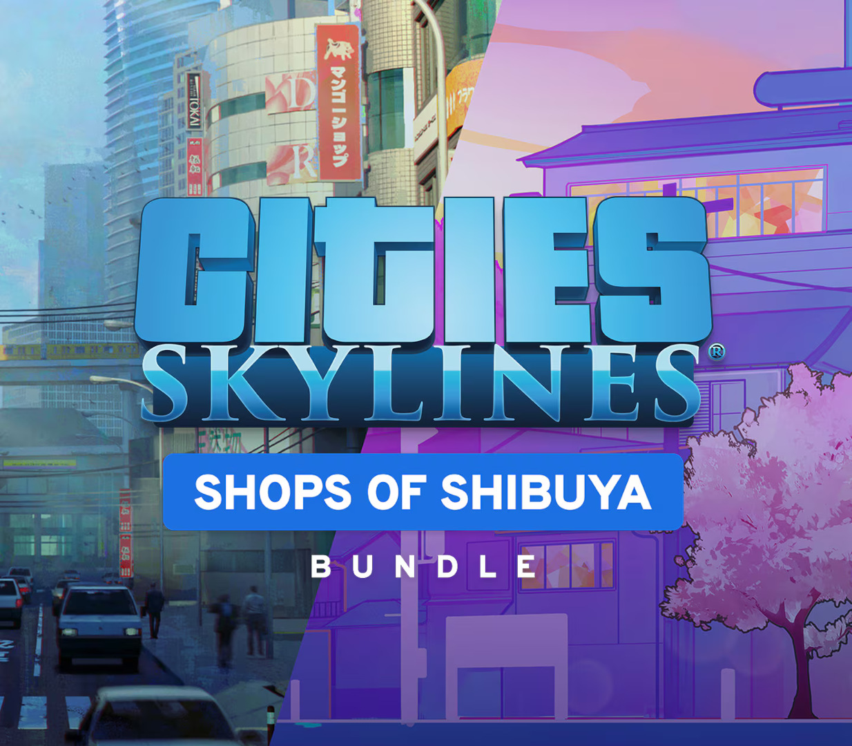 Cities: Skylines - Shops of Shibuya Набор DLC PC Steam Ключ