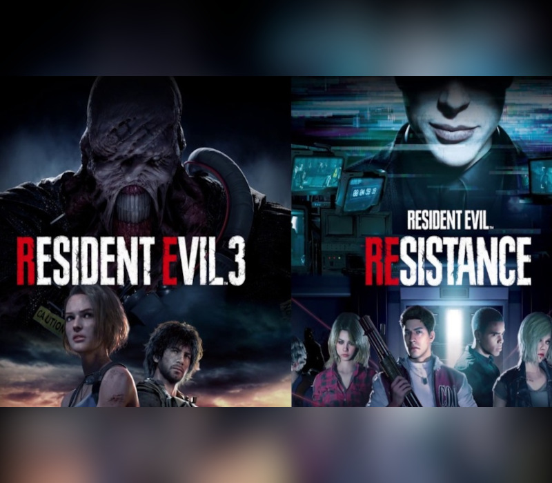 Resident Evil 3 + Resident Evil Resistance Набор PC Steam Ключ