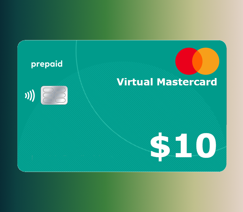 MyPaymentVault Virtual Mastercard USD 10