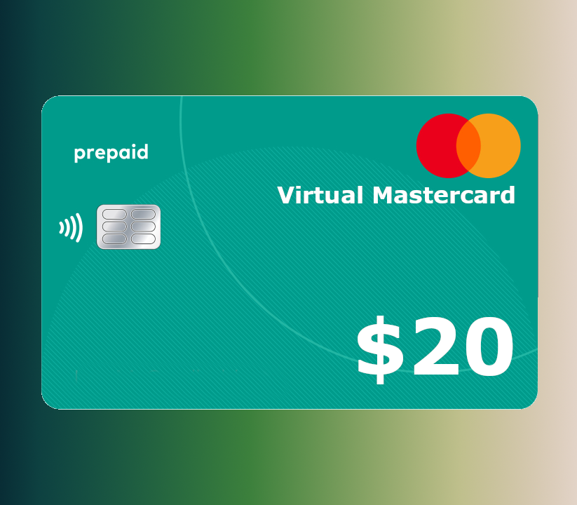 MyPaymentVault Virtual Mastercard USD 20