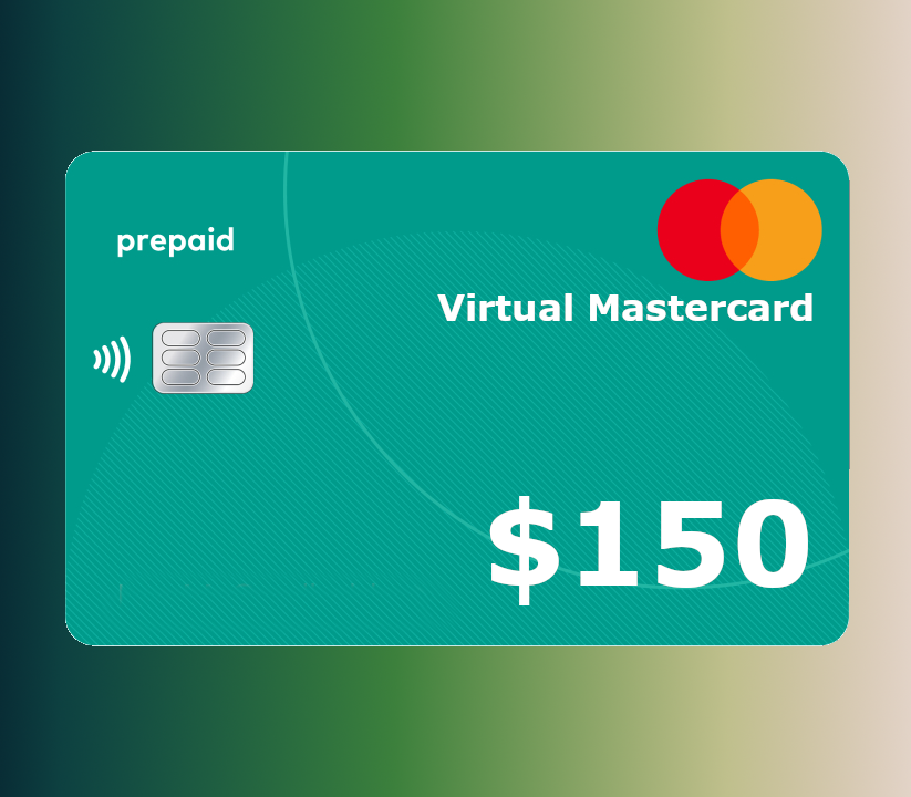 MyPaymentVault Virtual Mastercard USD 150