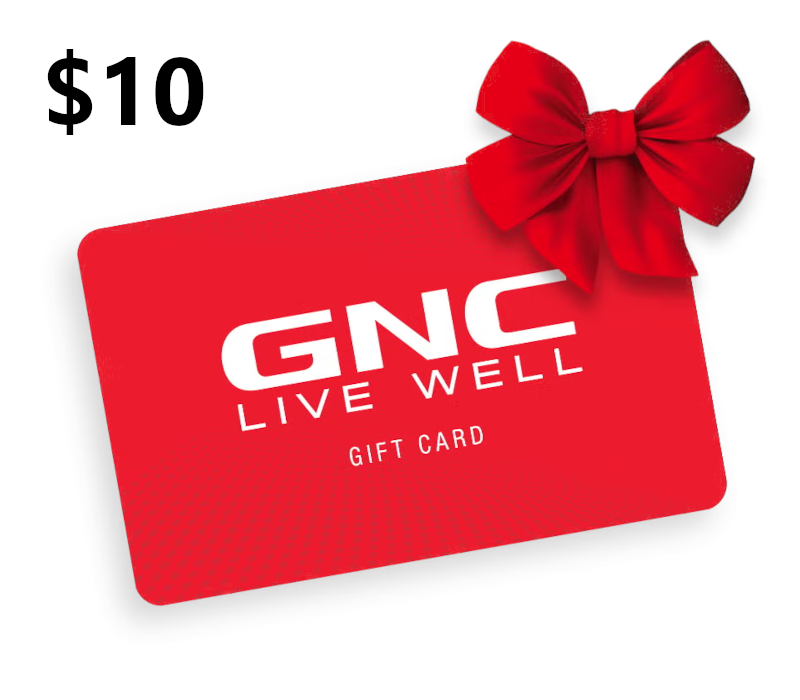 GNC USD 10 Подарочная карта US