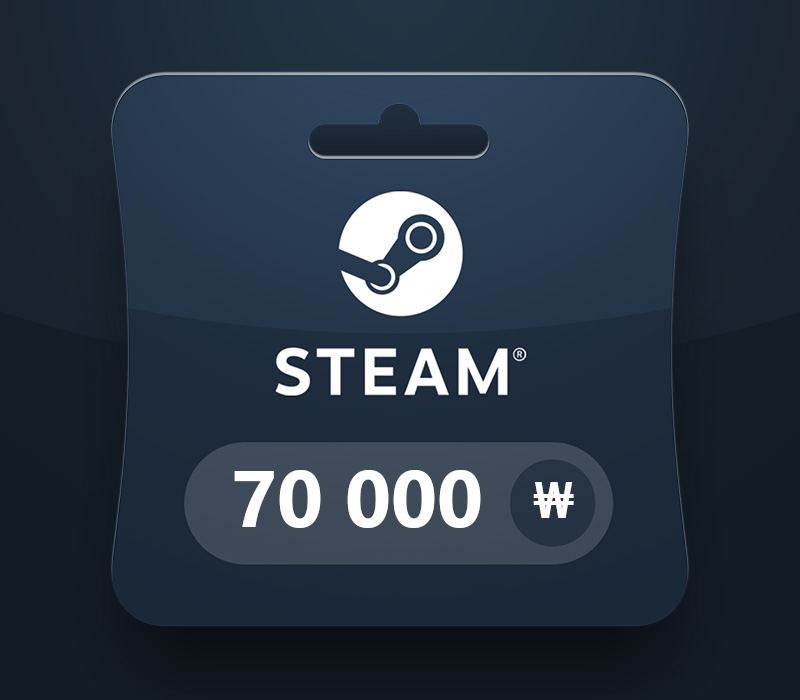 Steam Wallet KRW 70000 Подарочная карта KR