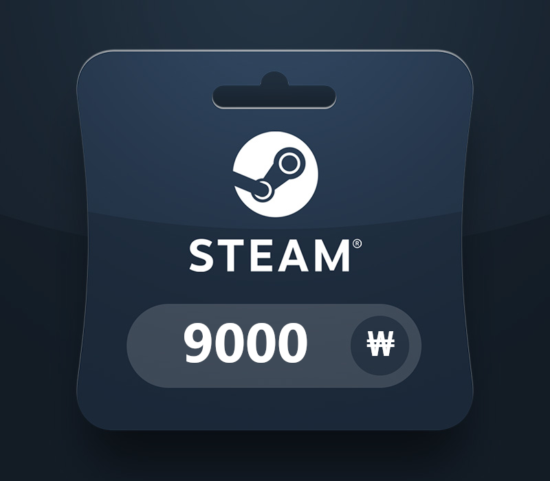 Steam Wallet KRW 9000 Подарочная карта KR