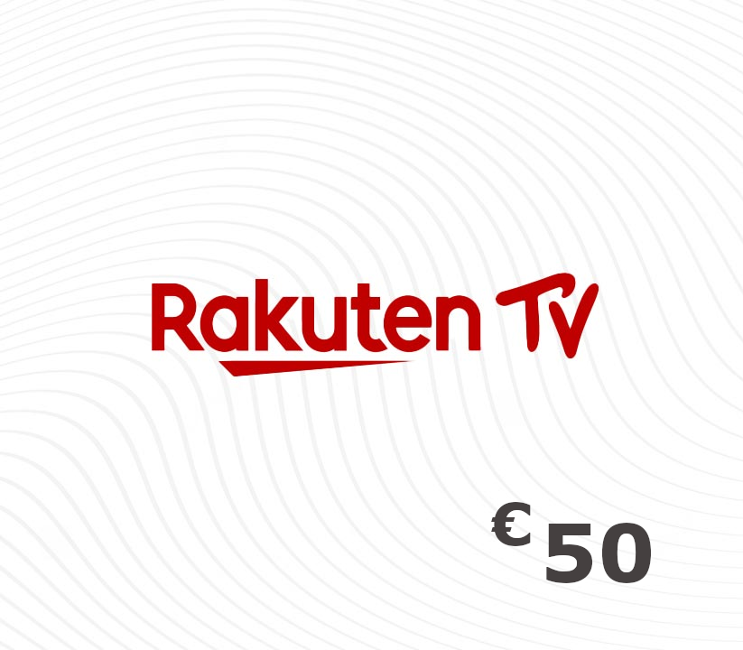 Rakuten TV EUR 50 Подарочная карта FR