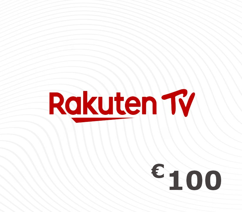 Rakuten TV EUR 100 Подарочная карта FR