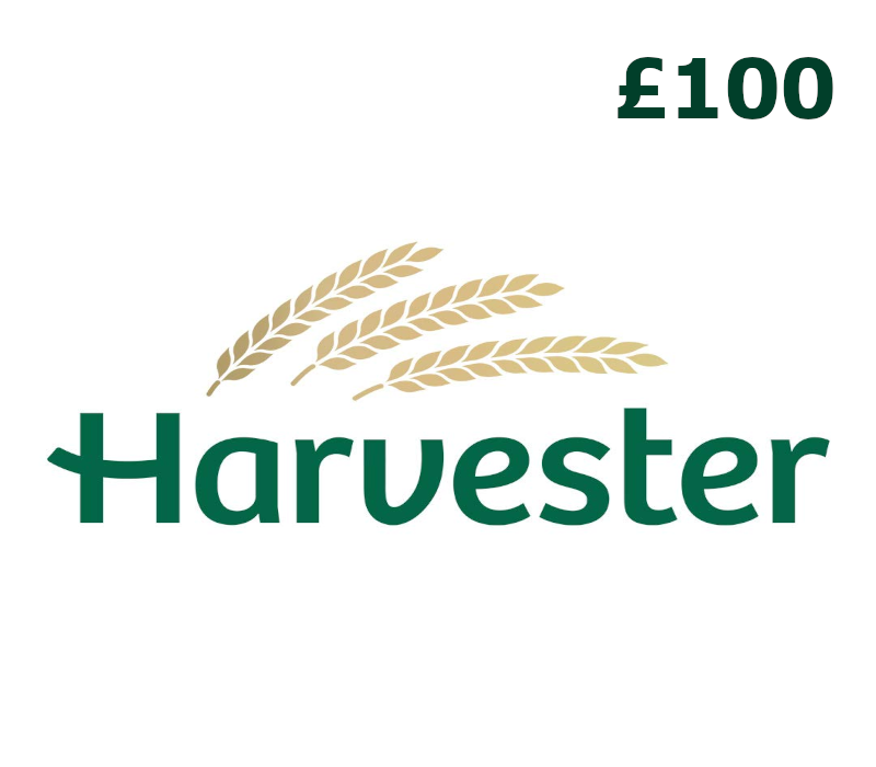 Harvester GBP 100 Подарочная карта UK