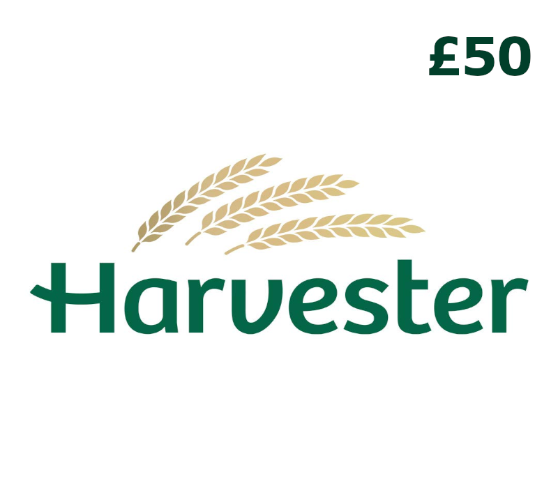 Harvester GBP 50 Подарочная карта UK