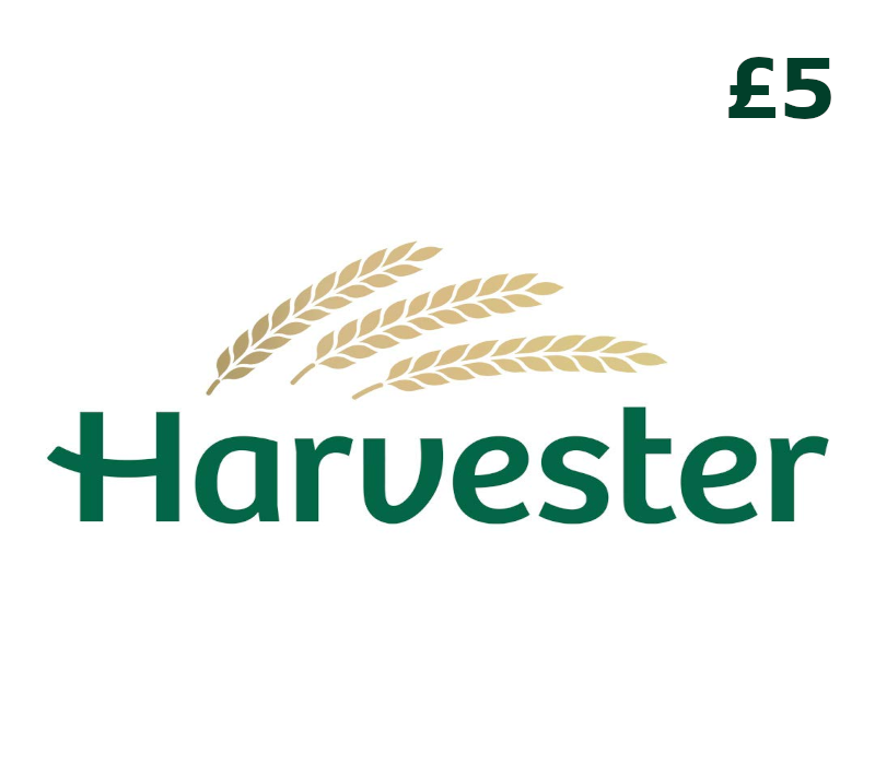 Harvester GBP 5 Подарочная карта UK