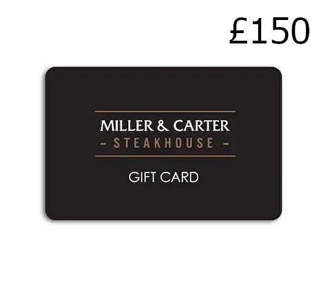 Miller and Carter GBP 150 Подарочная карта UK