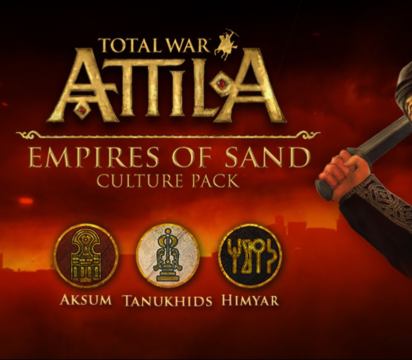 Total War: ATTILA - Empires of Sand Culture Pack DLC PC Steam Ключ