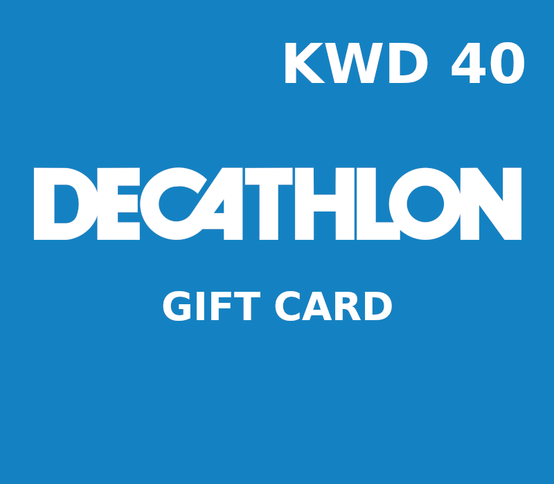 Decathlon KWD 40 Подарочная карта KW
