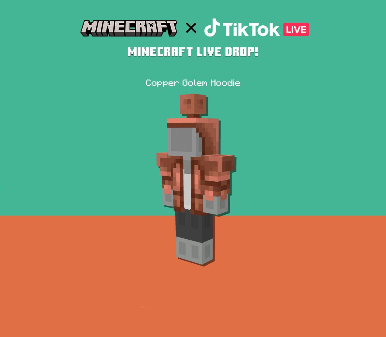 Minecraft Java & Bedrock издание - Copper Core Twitch Skin DLC PC Ключ