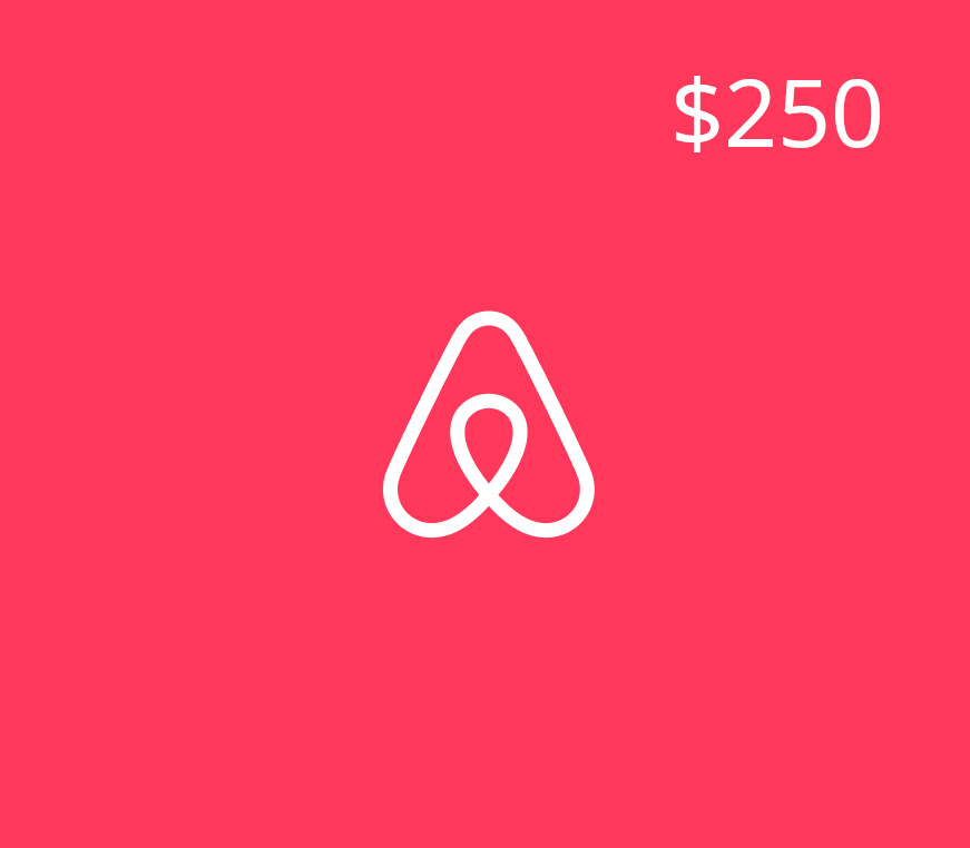 Airbnb $250 Подарочная карта US