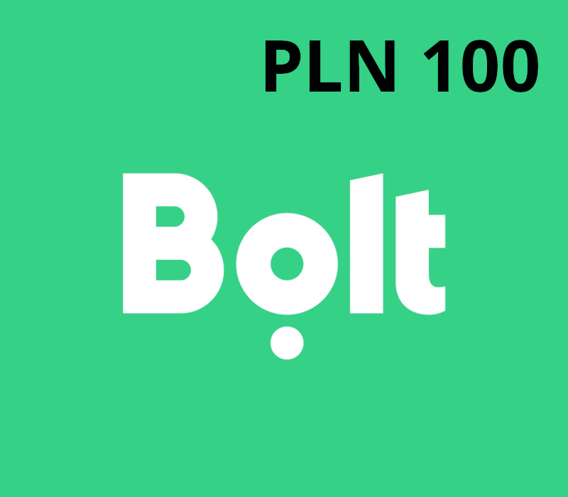 Bolt PLN 100 Подарочная карта PL