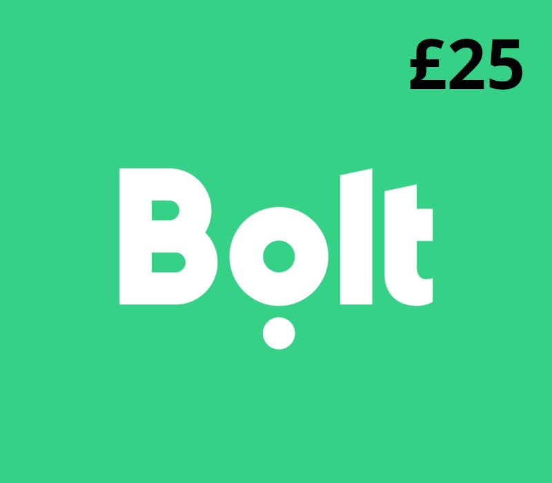 Bolt GBP 25 Подарочная карта UK