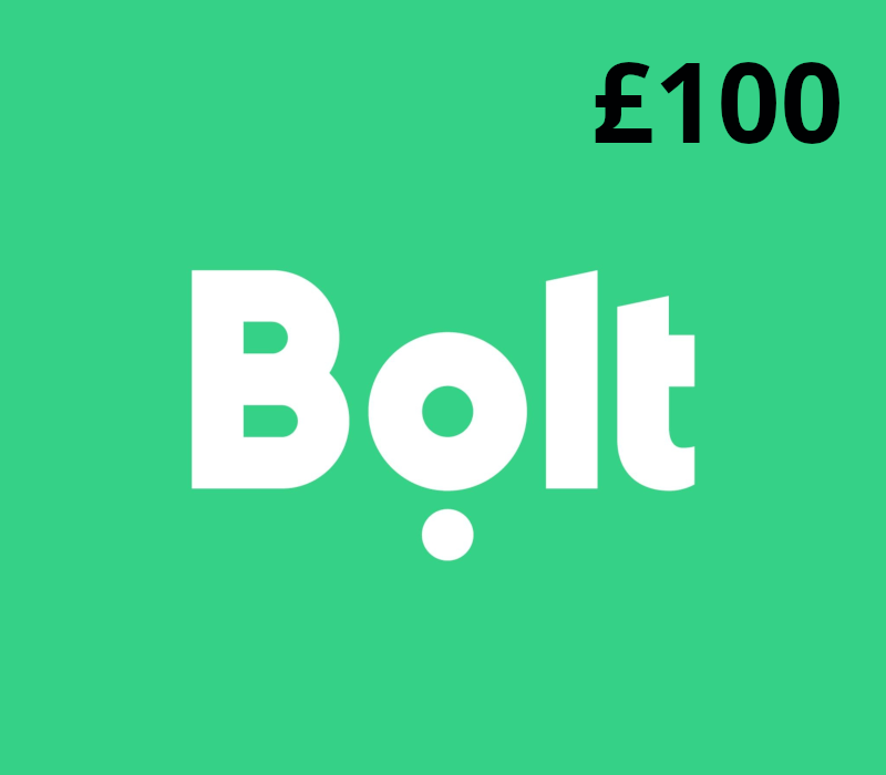 Bolt GBP 100 Подарочная карта UK