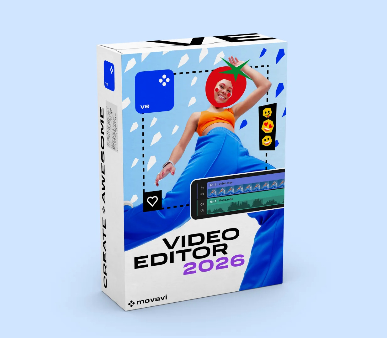 Movavi Video Editor Plus 2026 Ключ (1 Year / 1 Mac)