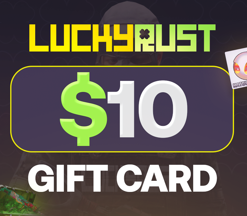 LuckyRust $10 Подарочная карта