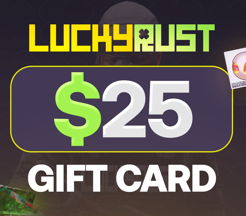LuckyRust $25 Подарочная карта